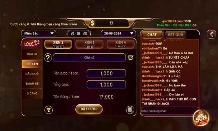 lô đề Sunwin Lô xiên Sunwin